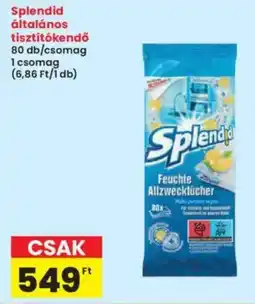 Interspar Splendid általános tisztítókendő ajánlat