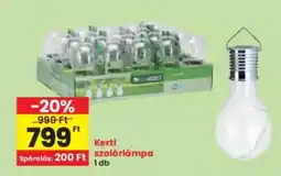 Interspar Kerti szolárlámpa ajánlat