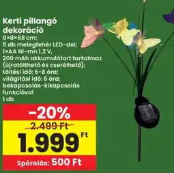 Interspar Kerti pillangó dekoráció ajánlat