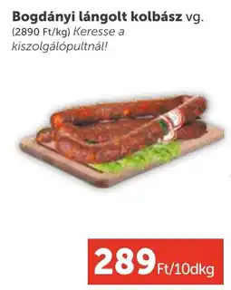 PRIVÁT Bogdányi lángolt kolbász ajánlat