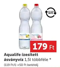 PRIVÁT Aqualife ízesített ásványvíz ajánlat