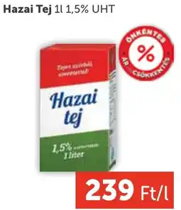 PRIVÁT Hazai Tej 1,5% UHT ajánlat