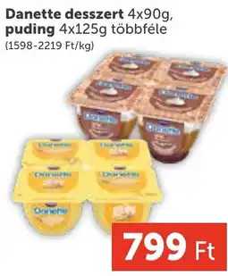 PRIVÁT Danette desszert / puding ajánlat