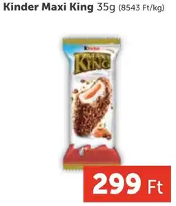 PRIVÁT Kinder Maxi King ajánlat
