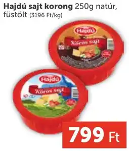 PRIVÁT Hajdú sajt korong ajánlat