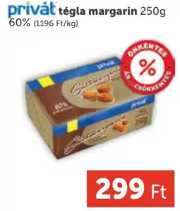 PRIVÁT Privȧt tégla margarin ajánlat