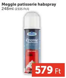 PRIVÁT Meggle patisserie habspray ajánlat