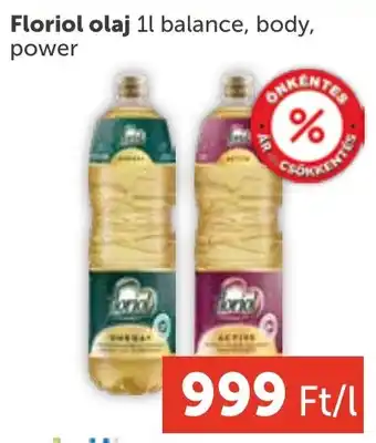 PRIVÁT Floriol olaj ajánlat