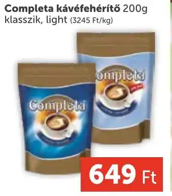 PRIVÁT Completa kávéfehérítő ajánlat