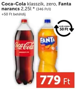 PRIVÁT Coca-Cola, Fanta narancs ajánlat