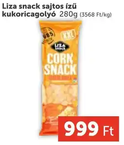 PRIVÁT Liza snack sajtos ízű kukoricagolyó ajánlat
