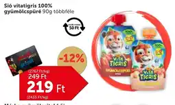 PRIVÁT Sió vitatigris 100% gyümölcspüré ajánlat