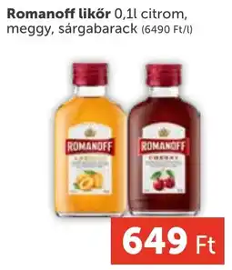 PRIVÁT Romanoff likör ajánlat