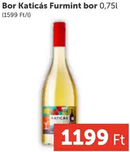 PRIVÁT Bor Katicás Furmint bor ajánlat