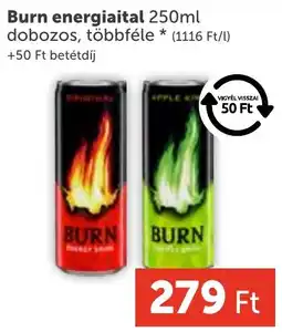 PRIVÁT Burn energiaital ajánlat