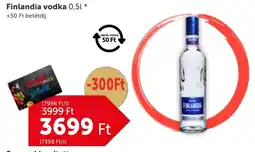 PRIVÁT Finlandia vodka ajánlat