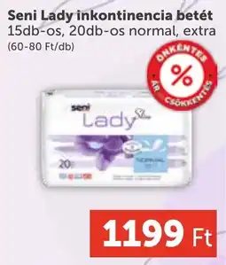 PRIVÁT Seni Lady inkontinencia betét ajánlat