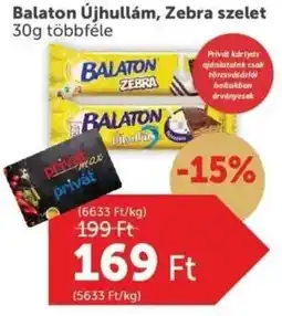 PRIVÁT Balaton Újhullám, Zebra szelet ajánlat