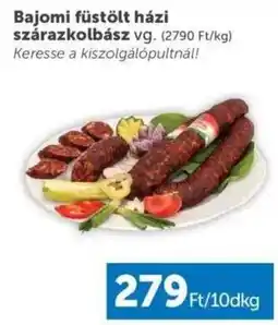 PRIVÁT Bajomi füstölt házi szárazkolbász ajánlat