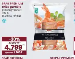 Spar SPAR PREMIUM riás garnéla ajánlat