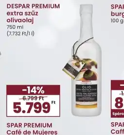 Spar DESPAR PREMIUM extra szűz olívaolaj ajánlat