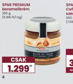 Spar SPAR PREMIUM karamellkrém ajánlat