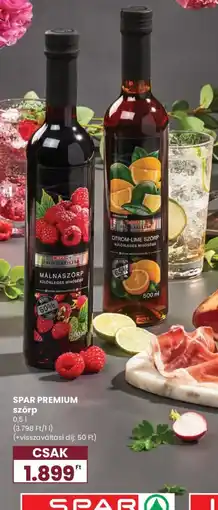 Spar SPAR PREMIUM szörp ajánlat