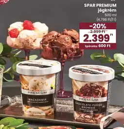 Spar SPAR PREMIUM jégkrém ajánlat