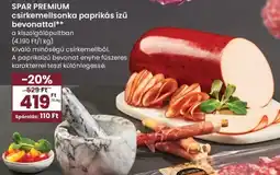 Spar SPAR PREMIUM csirkemellsonka ajánlat
