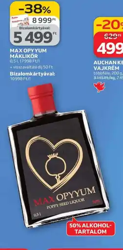 Auchan MAX OPYYUM MÁKLIKŐR ajánlat