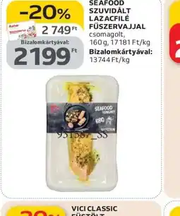 Auchan SEAFOOD SZUVIDÁLT LAZACFILÉ ajánlat