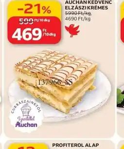 Auchan AUCHAN KEDVENC ELZÁSZIKRÉMES ajánlat
