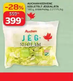 Auchan AUCHAN SZELETELT JÉGSALÁTA ajánlat