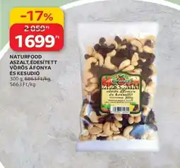 Auchan NATURFOOD VÖRÖS ÁFONYA ajánlat