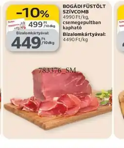 Auchan BOGÁDI FÜSTÖLT SZÍVCOMB ajánlat