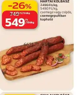 Auchan HARTAI KOLBÁSZ ajánlat