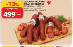 Auchan AUCHAN KEDVENC SZÁRAZKOLBÁSZ ajánlat