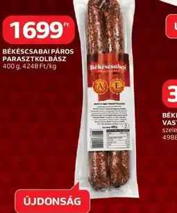 Auchan BÉKÉSCSABAI PÁROS PARASZTKOLBÁSZ ajánlat