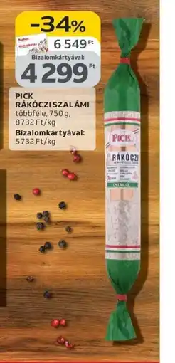 Auchan PICK RÁKCZI SZALÁMI ajánlat