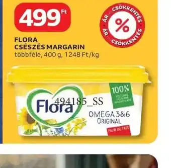Auchan FLORA CSÉSZÉS MARGARIN ajánlat