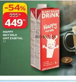 Auchan HAPPY NOT MILK UHT ZABITAL ajánlat