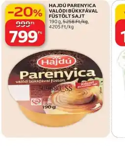 Auchan Hajdú Parenyica füstölt sajt ajánlat