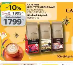 Auchan CAFE FREI ÍZESÍTETT KÁVÉ ajánlat