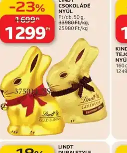 Auchan LINDT CSOKOLÁDÉ NYÚL ajánlat
