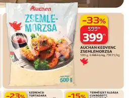 Auchan AUCHAN KEDVENC ZSEMLEMORZSA ajánlat