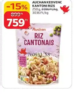 Auchan AUCHAN KEDVENC KANTONI RIZS ajánlat