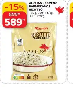 Auchan AUCHAN KEDVENC RIZOTT ajánlat