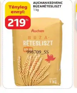 Auchan AUCHAN KEDVENC BÚZARÉTESLISZT ajánlat