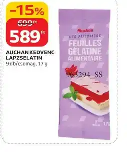 Auchan AUCHAN LAPZSELATIN ajánlat