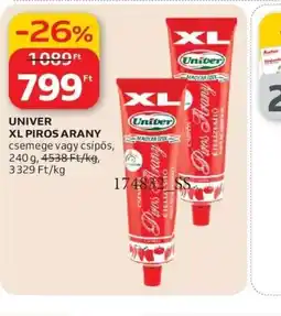 Auchan UNIVER XL PIROS ARANY ajánlat